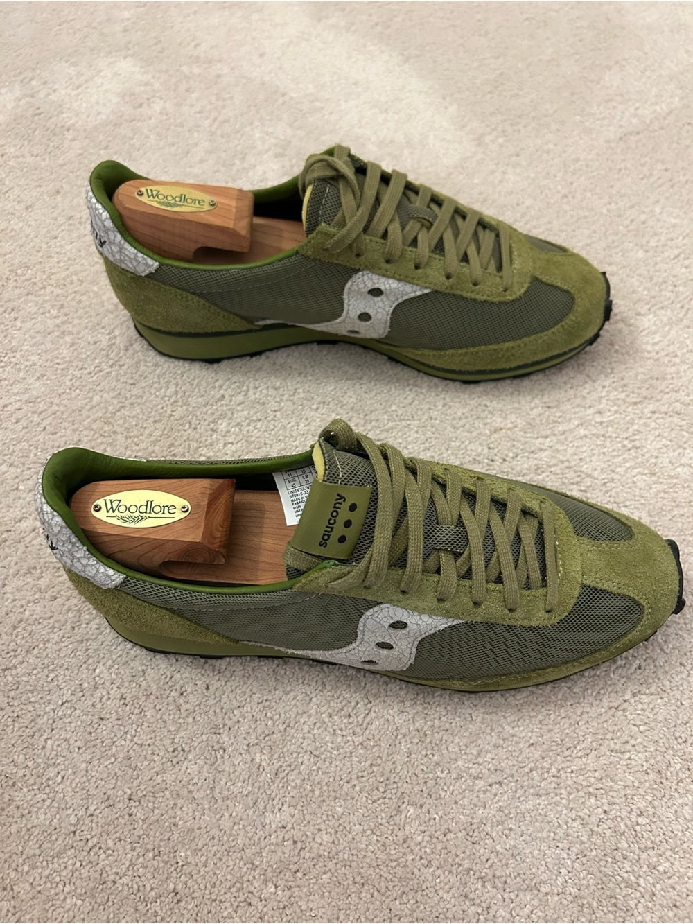 Saucony Silo Gripper S in Caramom and Pine
